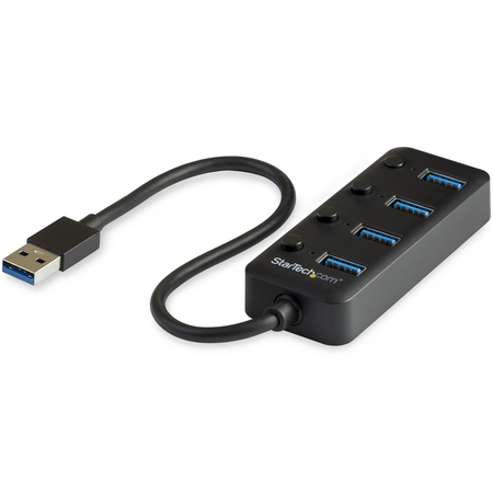 STARTECH.COM Portable USB 3.0 port expander for laptops HB30A4AIB